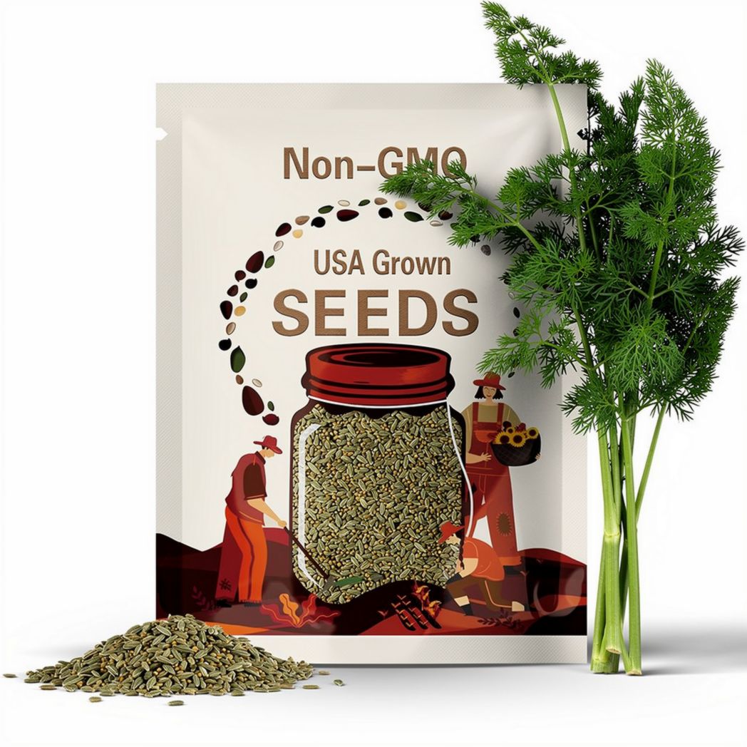 Mammoth Dill Seeds (Anethum graveolens)