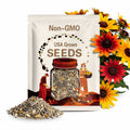 Mexican Sunflower Seeds 50+ Tithinia Torch Flower USA ANNUAL