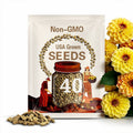 40 Seeds | Little Scottie Dahlia Seeds - Pollinator Friendly- Open Pollinated - Heirloom - Flower Seeds - Mix Seeds to Plant - .#D065